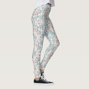 Leggings Conundrum - círculos, rectángulos y cuadrados