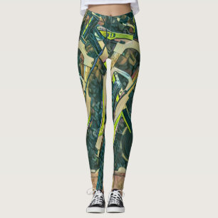 Leggings Cool bike artwork