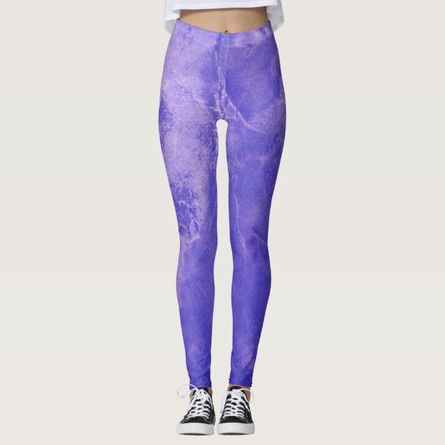 Leggings Cool Blues para Mujeres (Anverso)