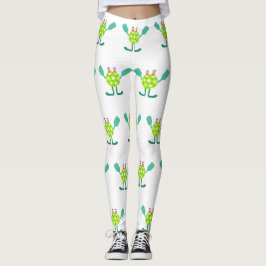 Leggings Cool Mr Pickle-ball Pattern 