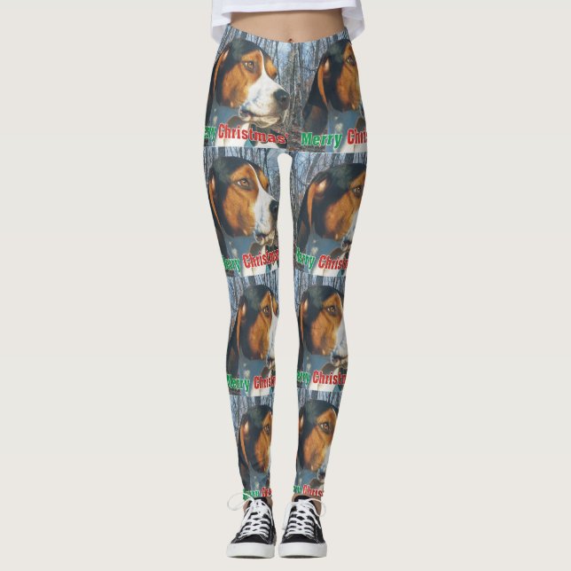 Leggings Coonhound del caminante de Treeing de las Felices (Anverso)