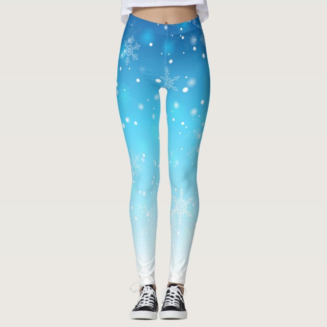 Leggings copos de nieve (Anverso)