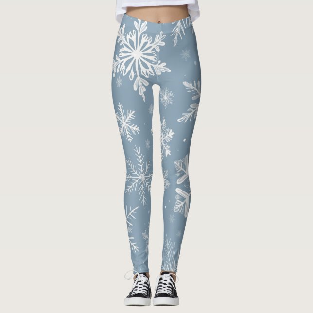 Leggings Copos de nieve (Anverso)