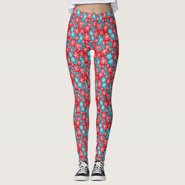 Leggings Copos de nieve (Anverso)