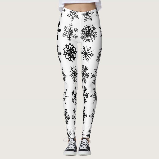 Leggings Copos de nieve (Anverso)