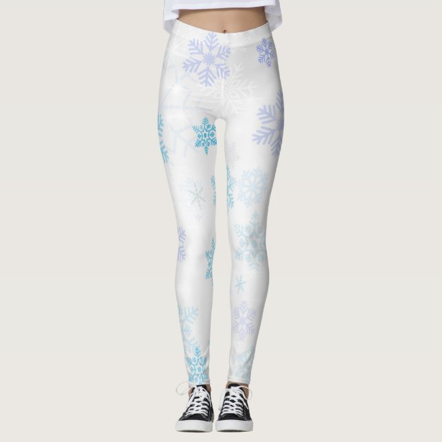 Leggings Copos de nieve (Anverso)