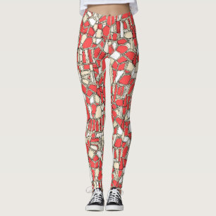 Leggings Coral POP ROTO