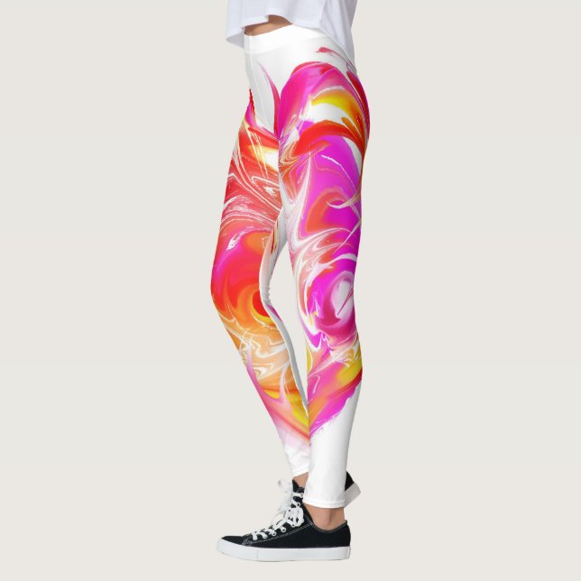 Leggings Corazón ardiente (Izquierda)