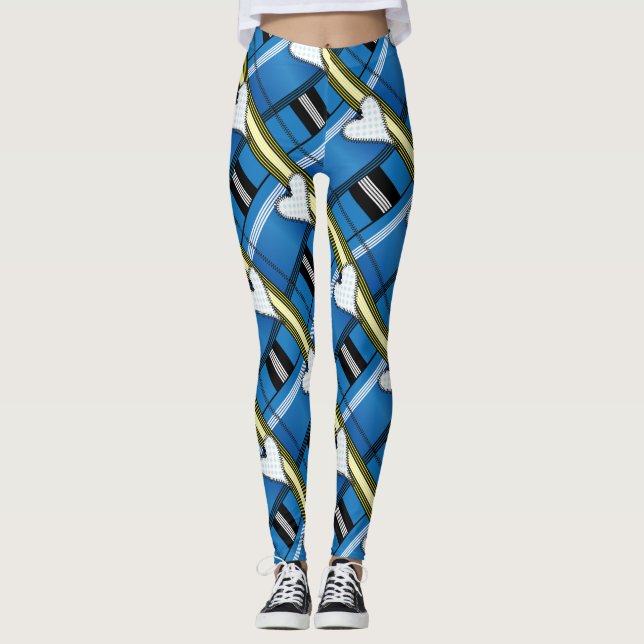 Leggings Corazón con delineado de cremallera (Anverso)