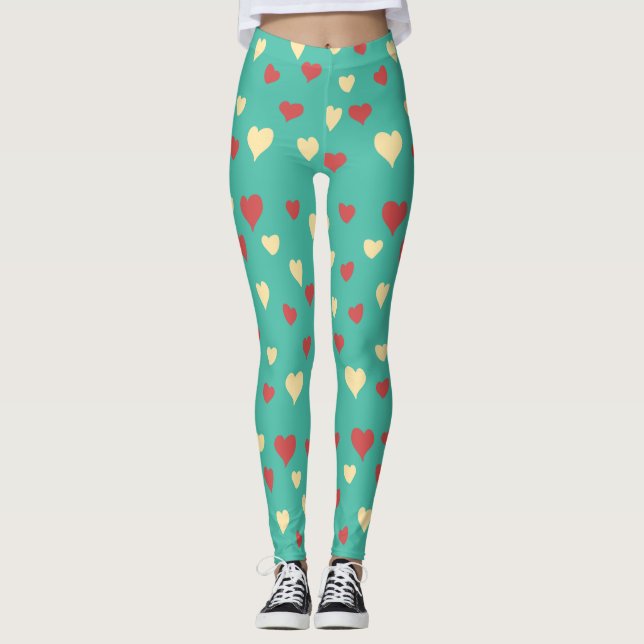 Leggings Corazón de amor (Anverso)