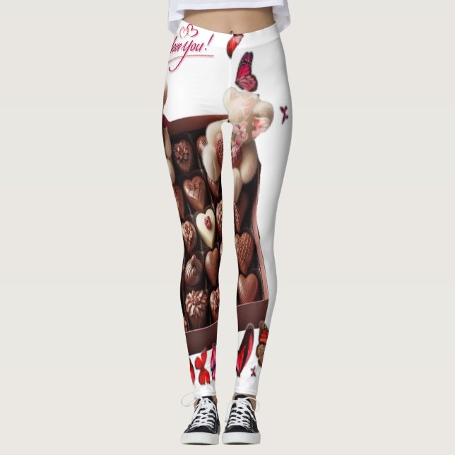 Leggings Corazón de amor  (Anverso)