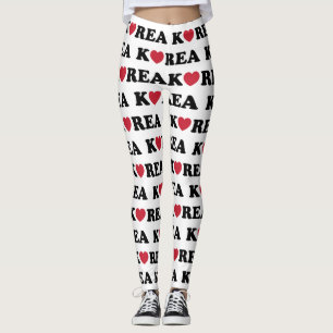 Leggings Corazón de amor de Corea