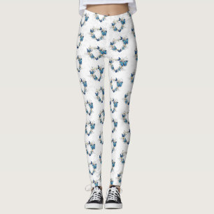 Leggings Corazón de joyas con mariposas Morfo