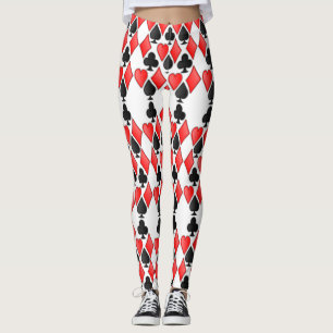 Leggings Corazón de la espada del diamante del país de las