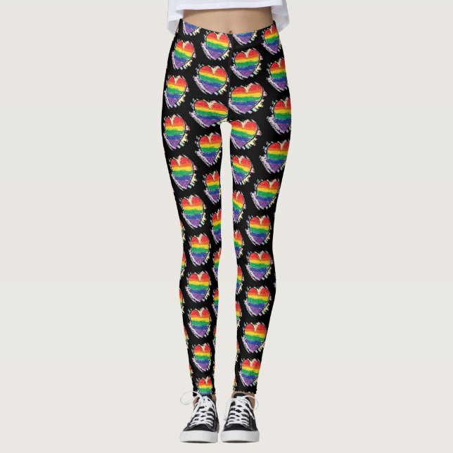 Leggings Corazón de Orgullo (Anverso)