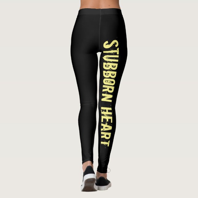 Leggings Corazón obstinado (Reverso)