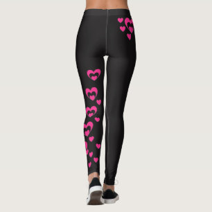 Leggings Corazón por completo de las polainas del amor