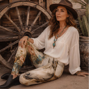 Leggings Corazón salvaje del oeste Vaquera Alma Boho Caball