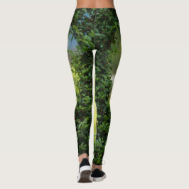 Leggings Corazón Topiario Verde