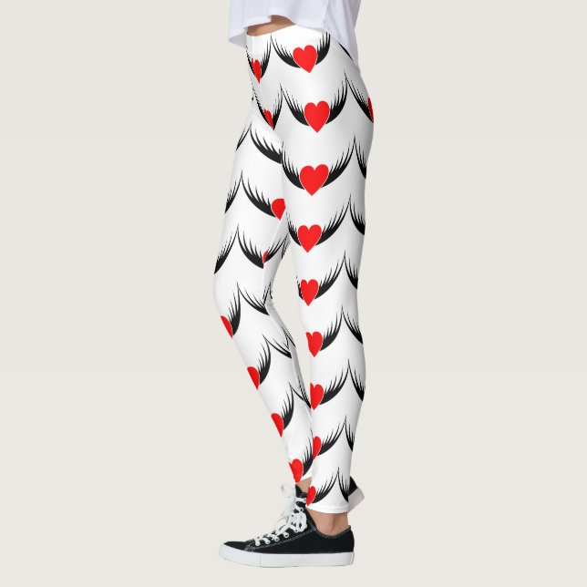 LEGGINGS CORAZÓN VOLANTE (Izquierda)