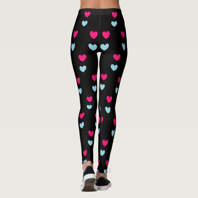 Leggings Corazones adorables (Reverso)