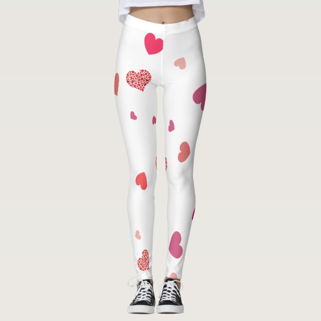 Leggings Corazones - amor (Anverso)