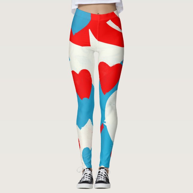 Leggings Corazones de amor (Anverso)