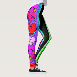 Leggings Corazones de lujo
