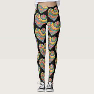 Leggings Corazones de Mandala