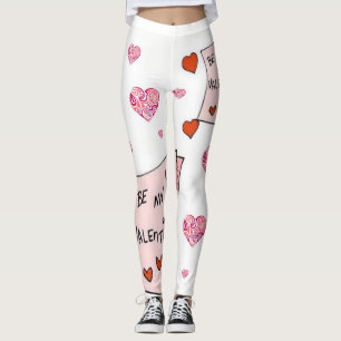 leggings corazones de San Valentín