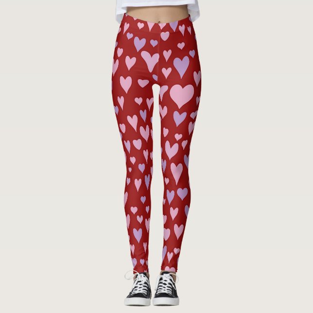 Leggings Corazones de San Valentín (Anverso)