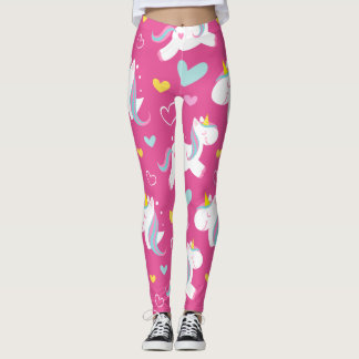 Leggings Corazones de Unicornio