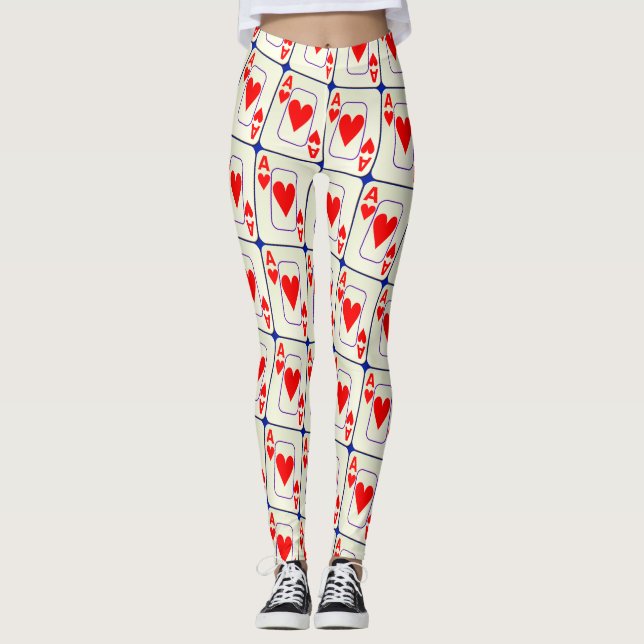 LEGGINGS CORAZONES DEL AS (Anverso)