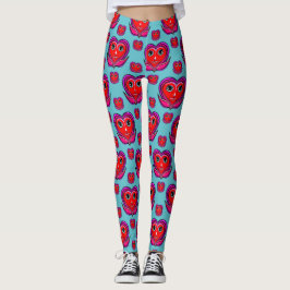 Leggings Corazones Felices