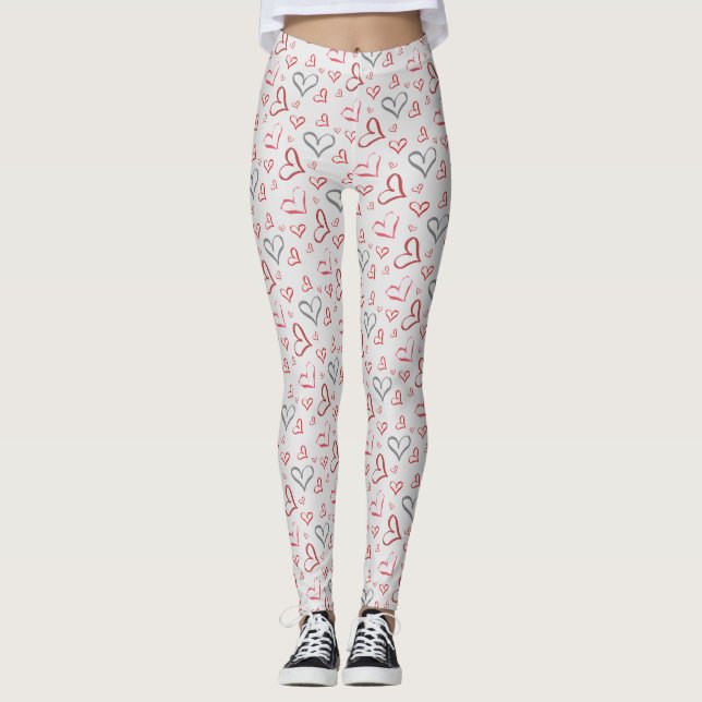 Leggings Corazones tambaleantes (Anverso)