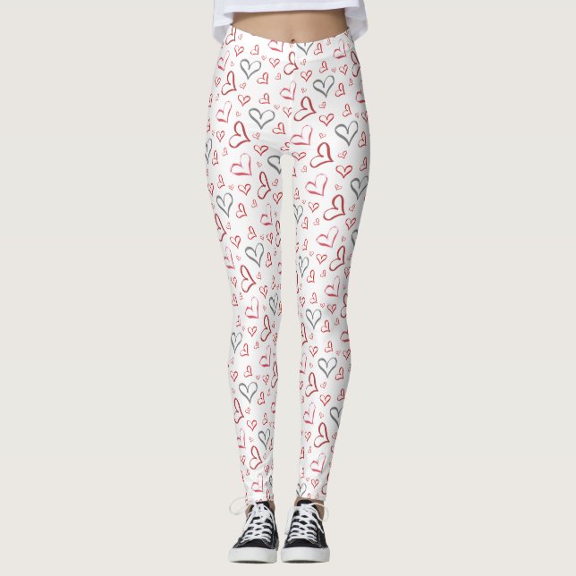 Leggings Corazones tambaleantes (Anverso)