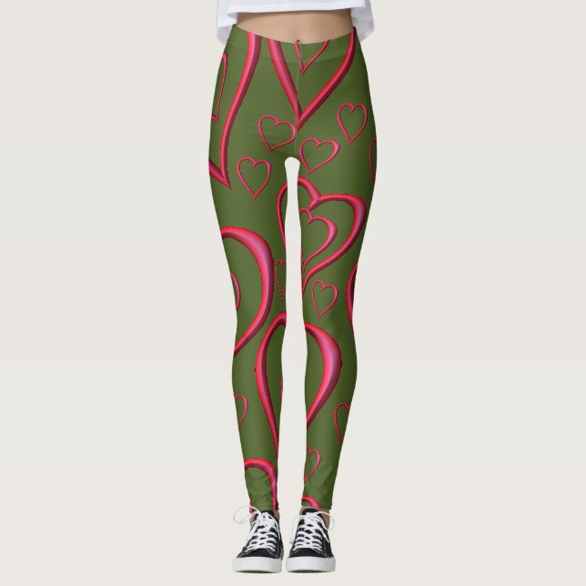 leggings corazones valentinos (Anverso)