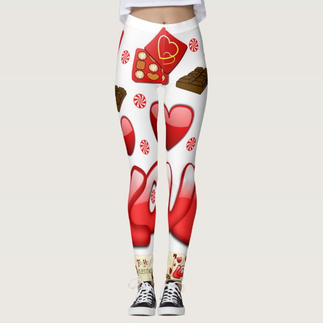 leggings corazones valentinos (Anverso)