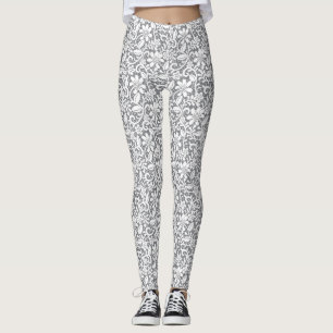 Leggings Cordón blanco 1