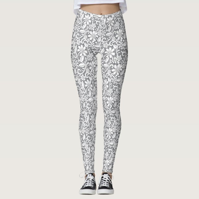 Leggings Cordón blanco 1 (Anverso)
