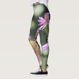 Leggings Corfu Lilac Wildflowers