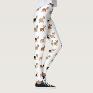 Leggings corgi galés del pembroke todos los dibujos