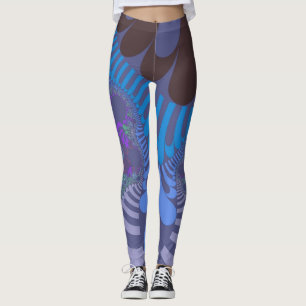Leggings Cornflower Blue Mod