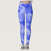 Cornflower Blue Monocolor Camo