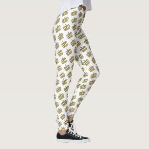 Leggings Corona Dorada - lujo real 2
