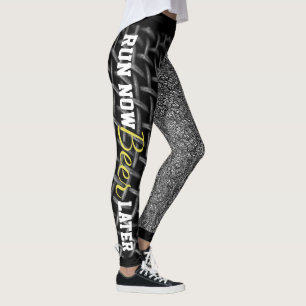 Leggings Corre ahora, cerveza más tarde
