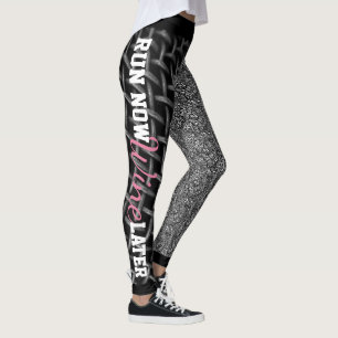 Leggings Corre Ahora, Vino Más Tarde