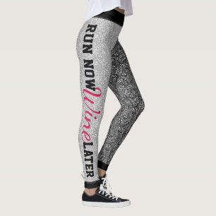 Leggings Corre Ahora, Vino Más Tarde
