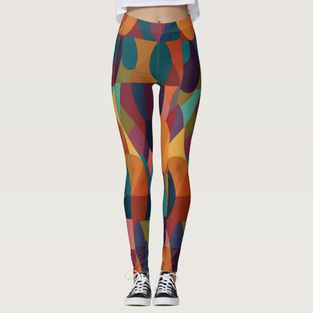 Leggings ¿Corriendo por? Sonrisas (Anverso)