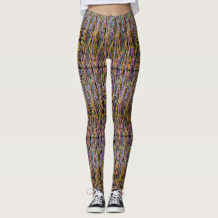Leggings Corrientes de sol de espejos de flujo flexible